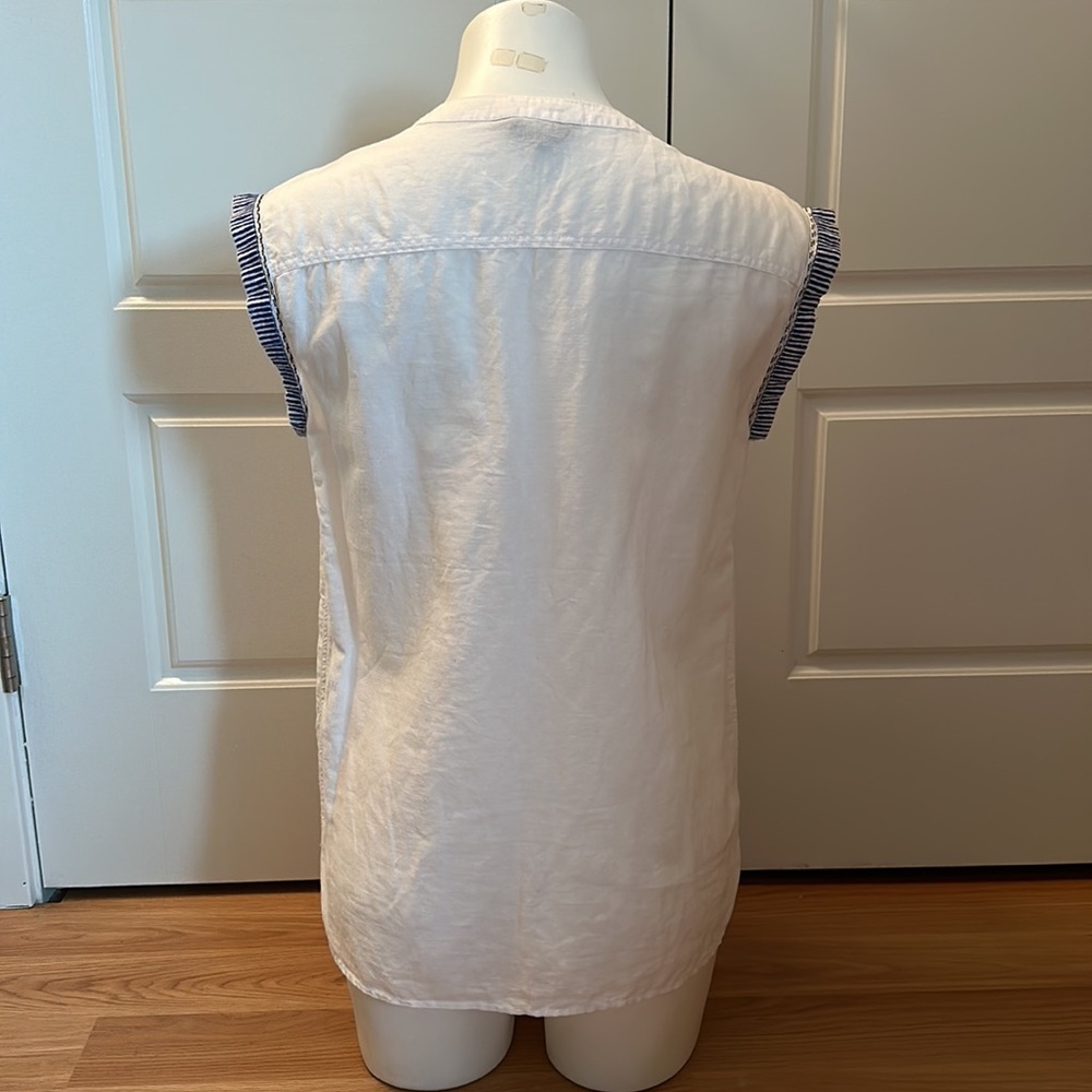 JCrew Linen Top - Picture 6 of 11